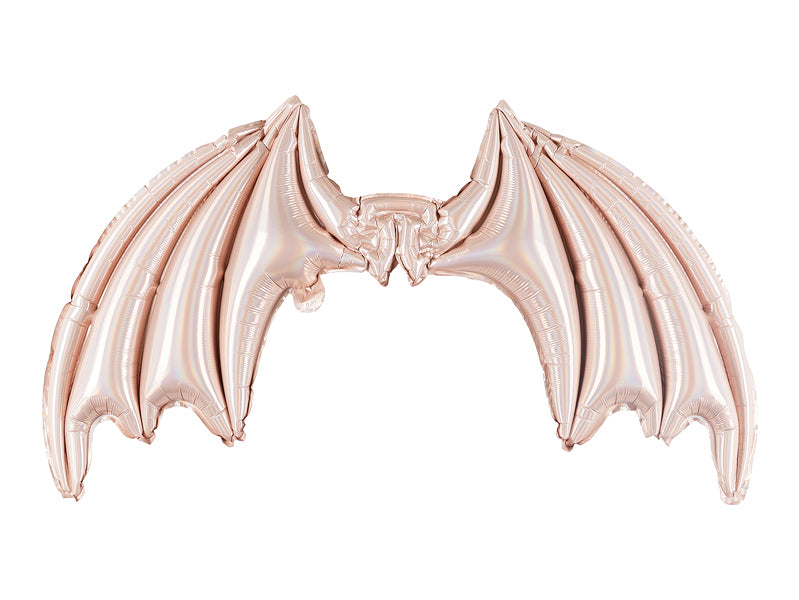 Pink Bat Wings Foil Balloon