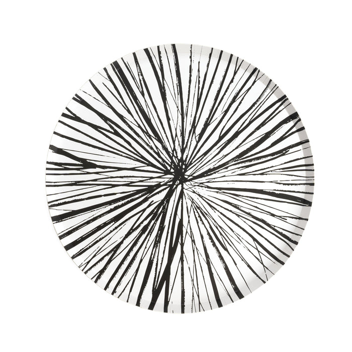 Radiance Black Dinner Paper Plates