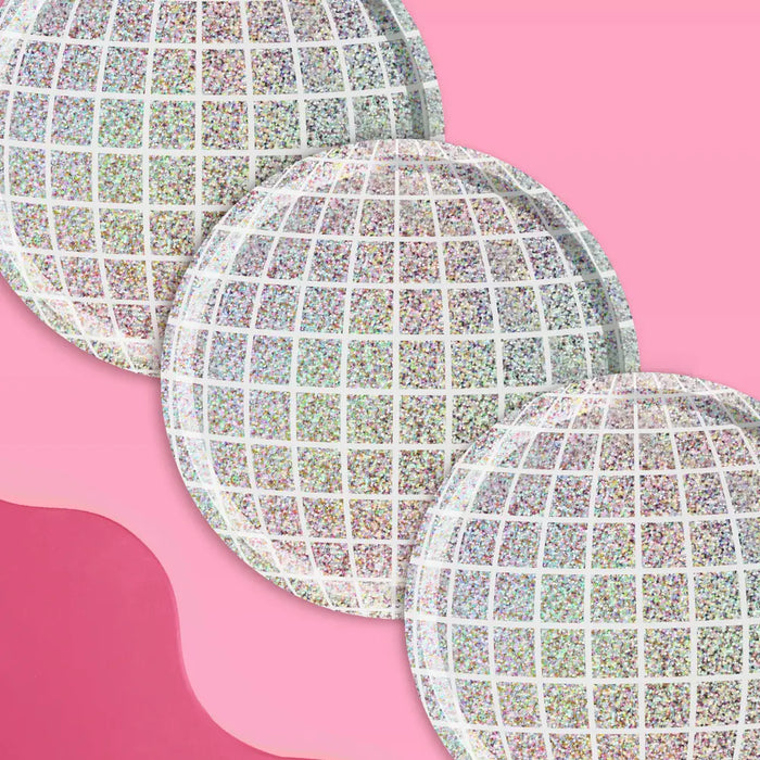 Shimmer Disco Paper Plates