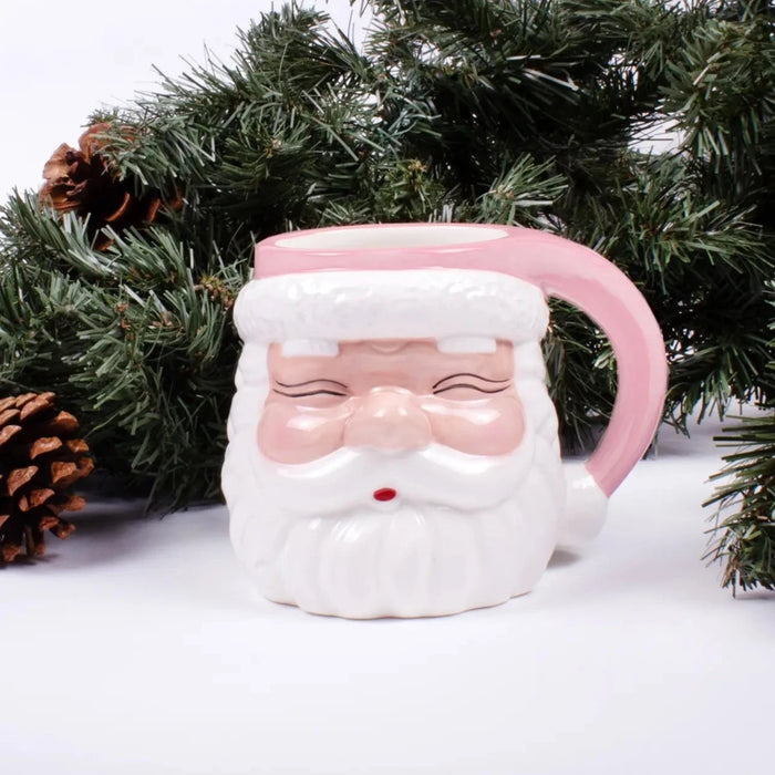 Pink Santa Coffee Mug