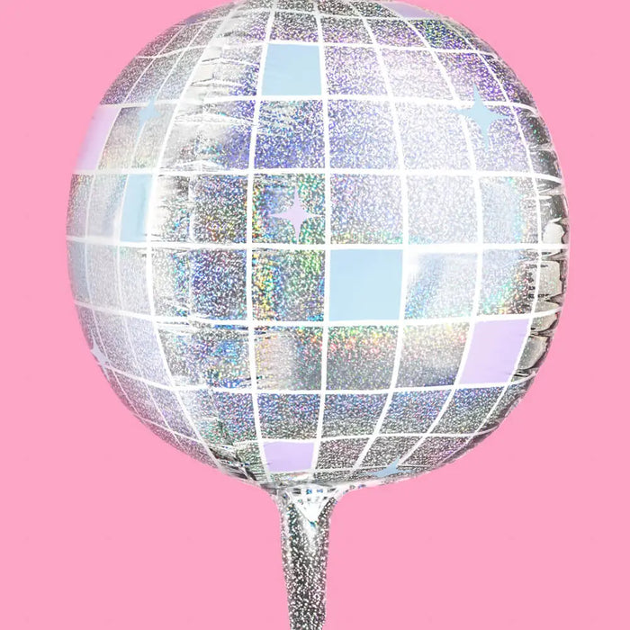 Iridescent Shimmer Disco Balloons