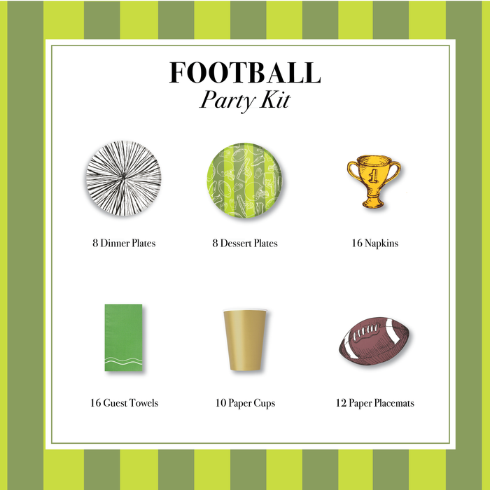 Touchdown Football Party Kit