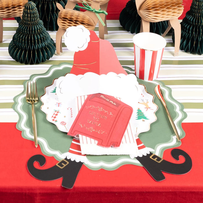 Elf Legs Paper Table Accents