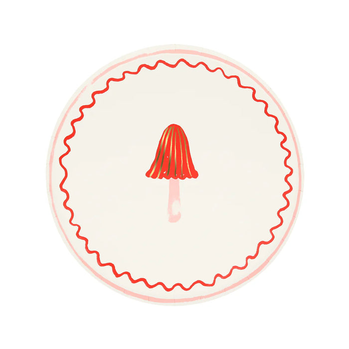 Merry Mushrooms Side Plates