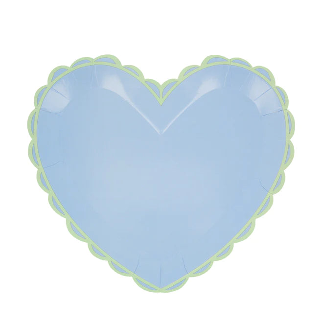 Pastel Heart Large Plates