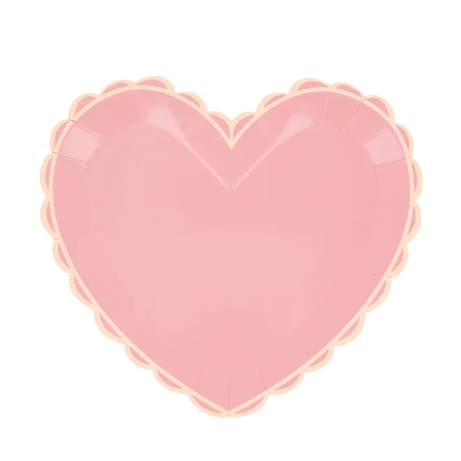 Pastel Heart Large Plates