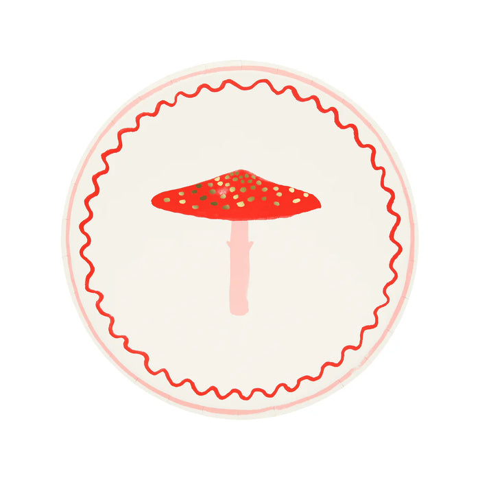 Merry Mushrooms Side Plates