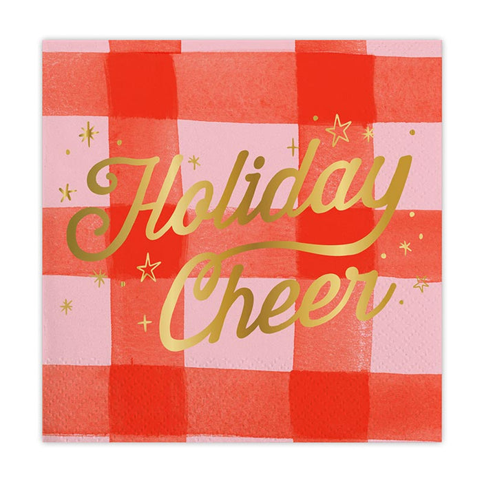 Holiday Cheer Beverage Napkins