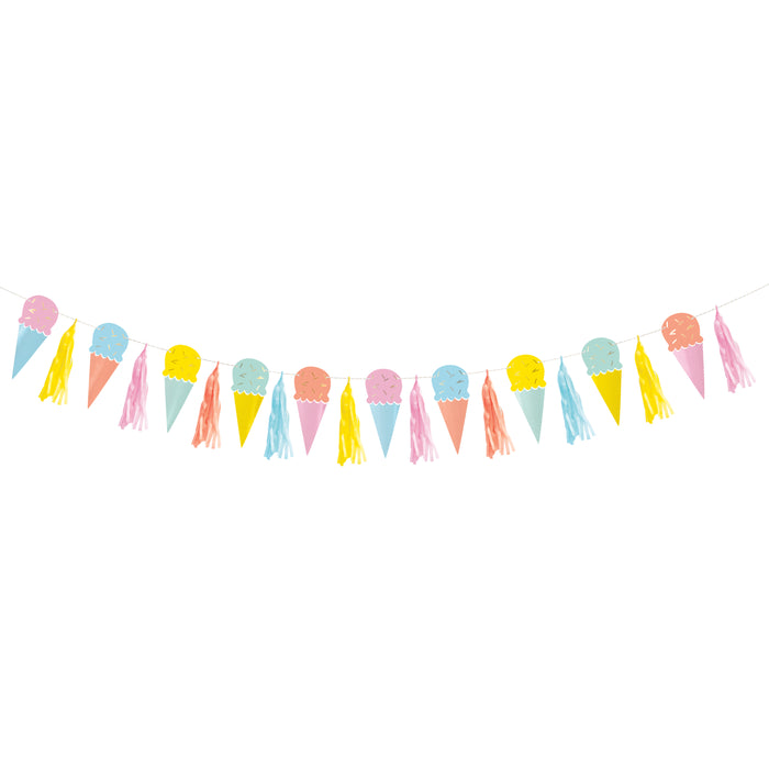 Pastel Ice Cream Garland