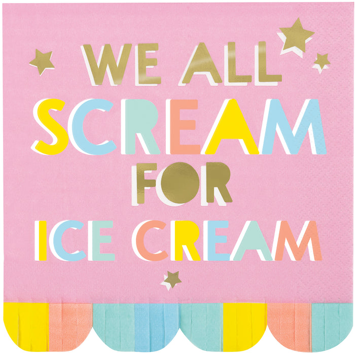 We All Scream for Ice Cream