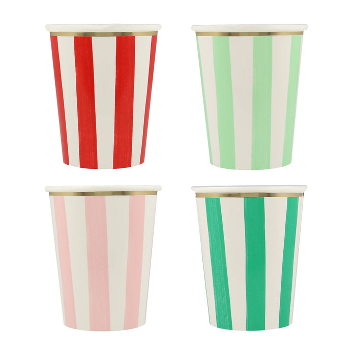 Striped Cups