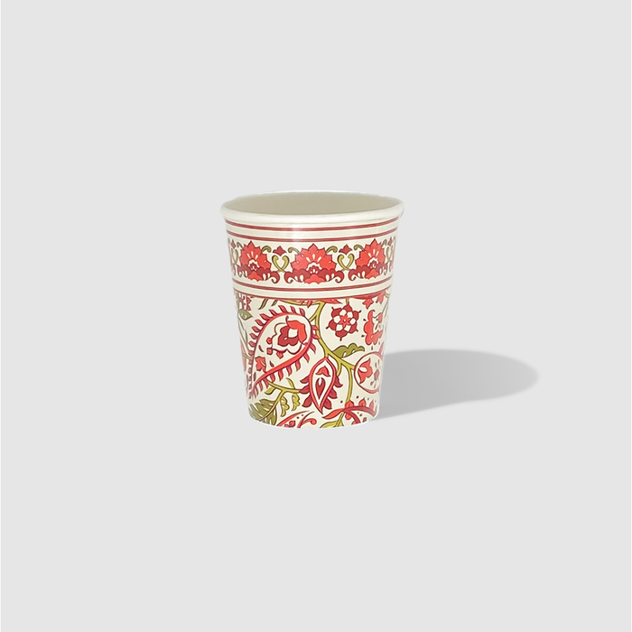 Festive Paisley Cups